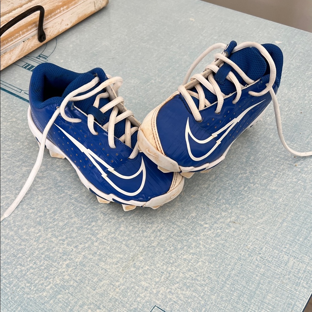 Nike Kids Royal Blue Sneakers with White Accents